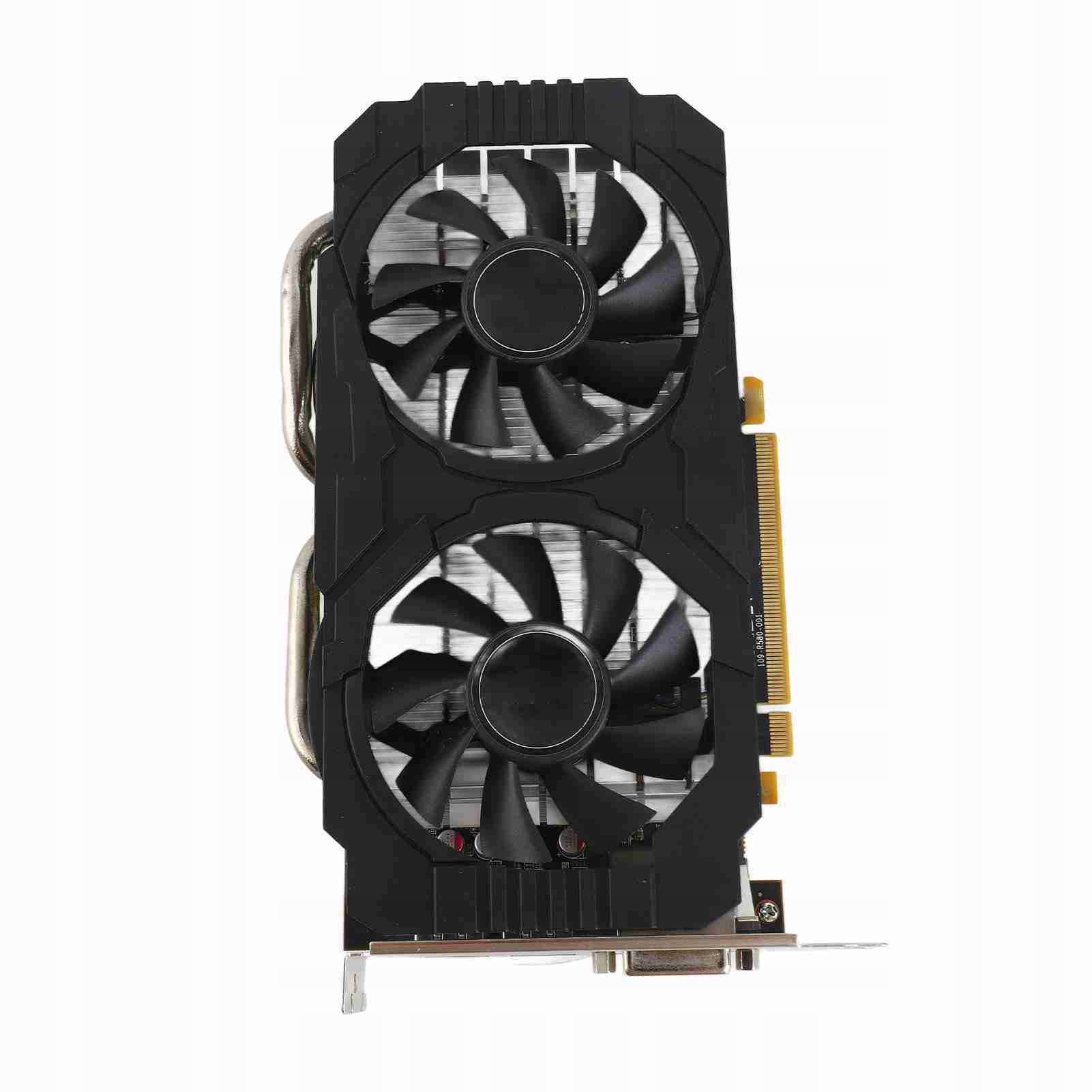 Karta Graficzna Rx 580 8GB GDDR5 Podwójny Wentylator Dla Komputerów Do Gier