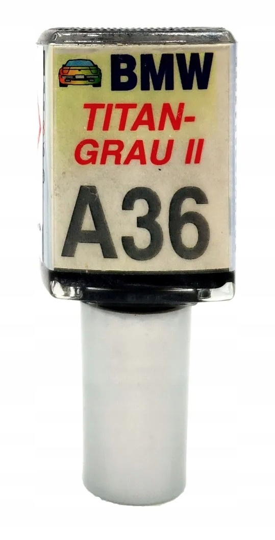 Zaprawka do rys 10ml Bmw A36 Titan Grau II Titangrau II Metalic