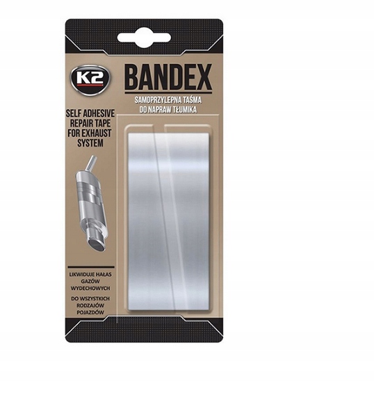 K2 B305 BANDEX Bandaż taśma do naprawy tłumika 1m