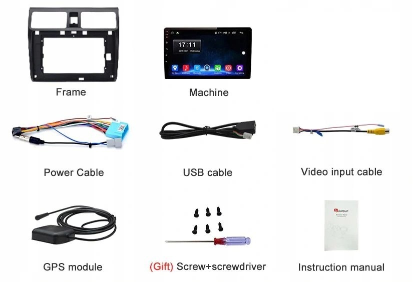 Radio 10' ANDROID Suzuki Swift 4/64G GPS WiFi PL Moc wzmacniacza 4x45 W