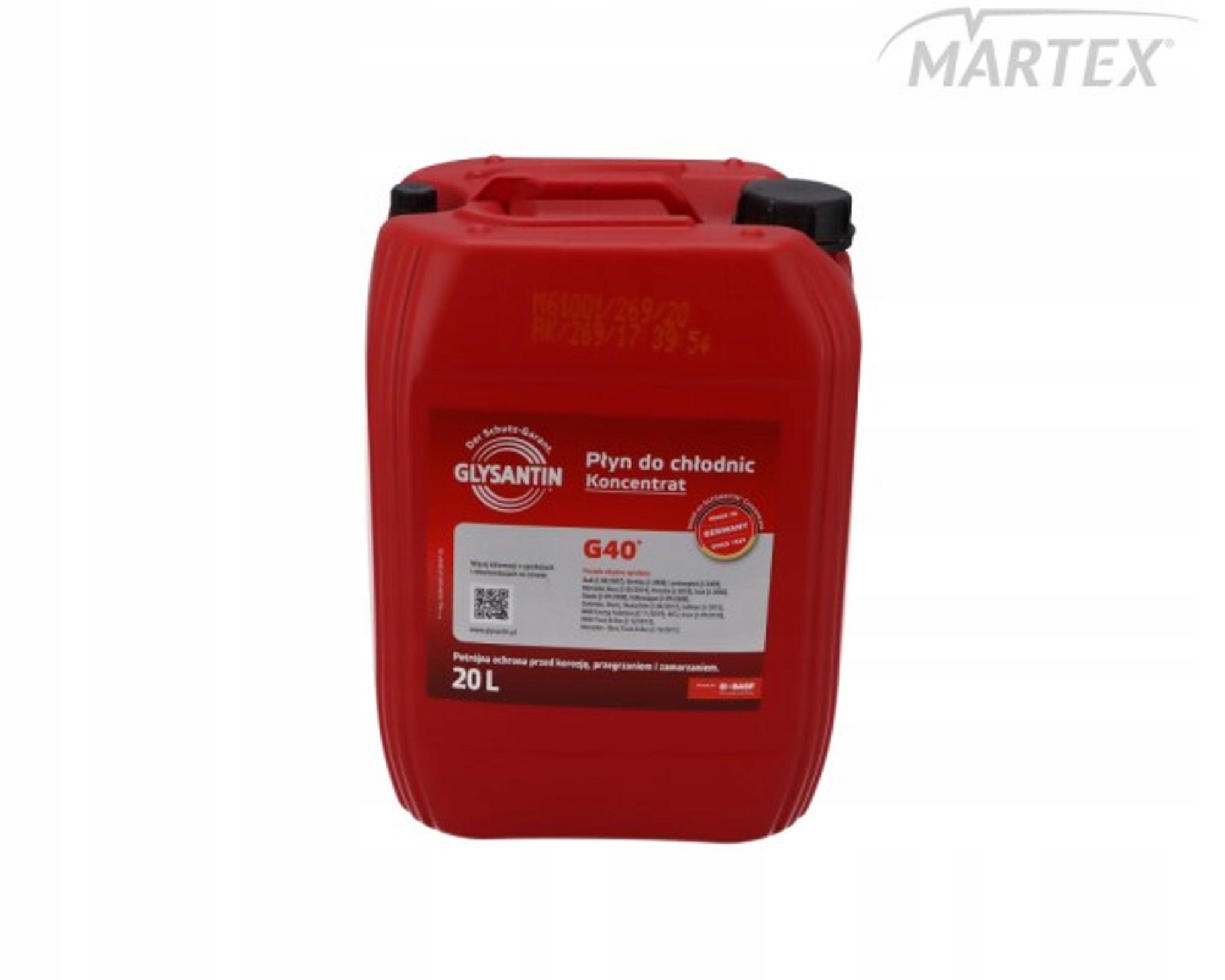 KONCENTRAT DO CHLODNIC 20L G40 GLYSANTIN GLYSANTIN