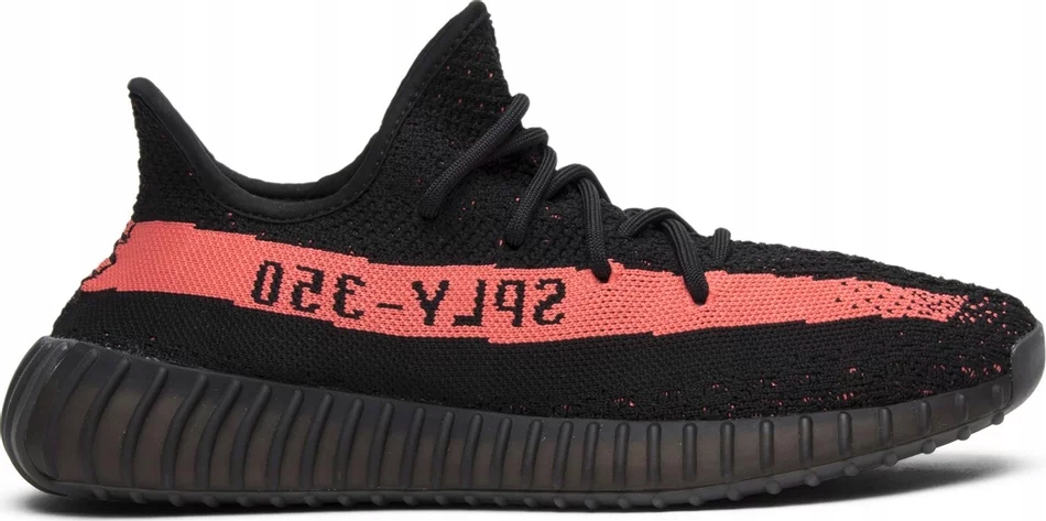adidas Yeezy Boost 350 ブラック／レッド Adidas Yeezy Boost 350 V2 Core Black Red « Oryginalne