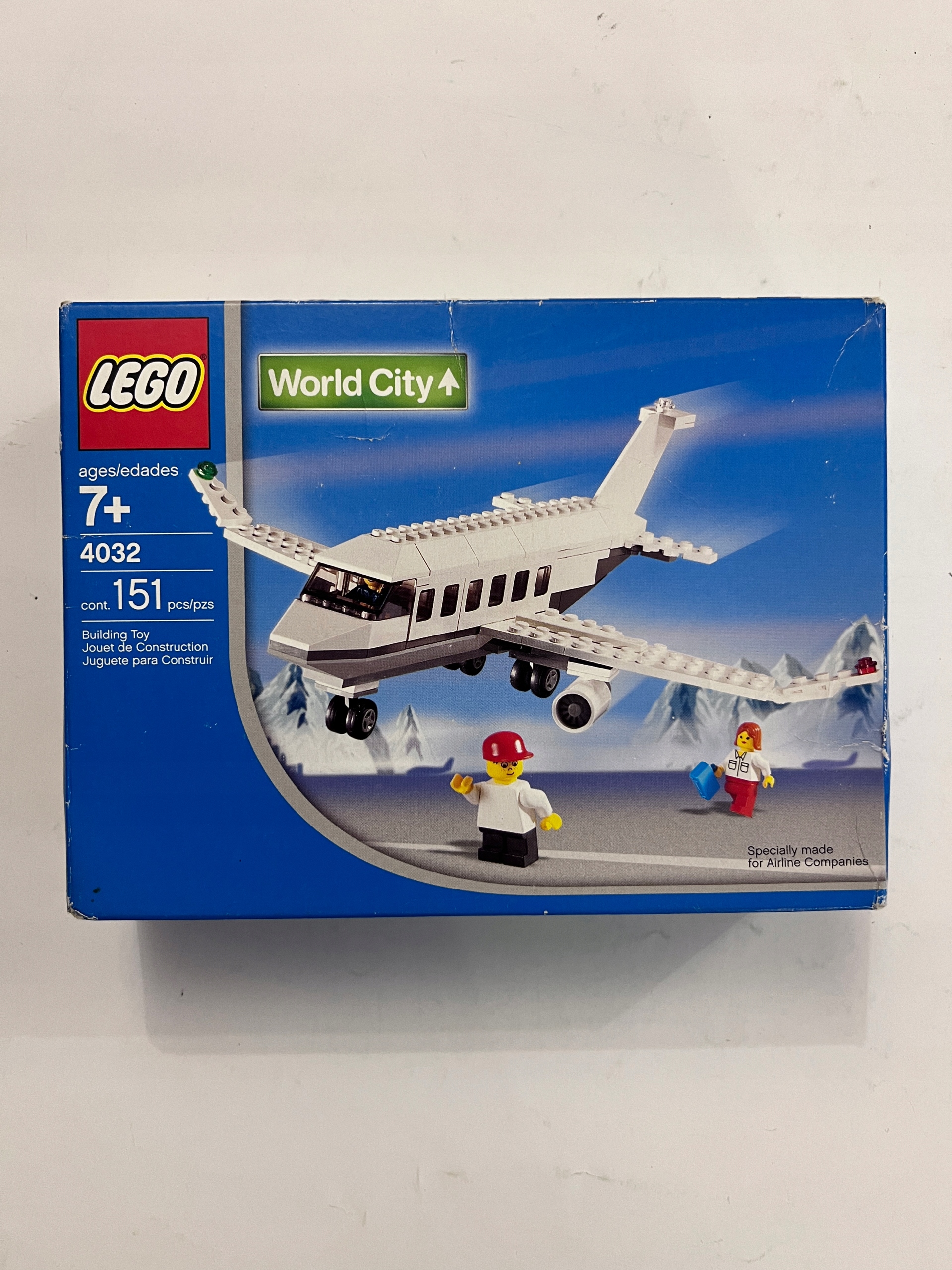 Lego 4032 World City Holiday Jet Unikat z 2003r
