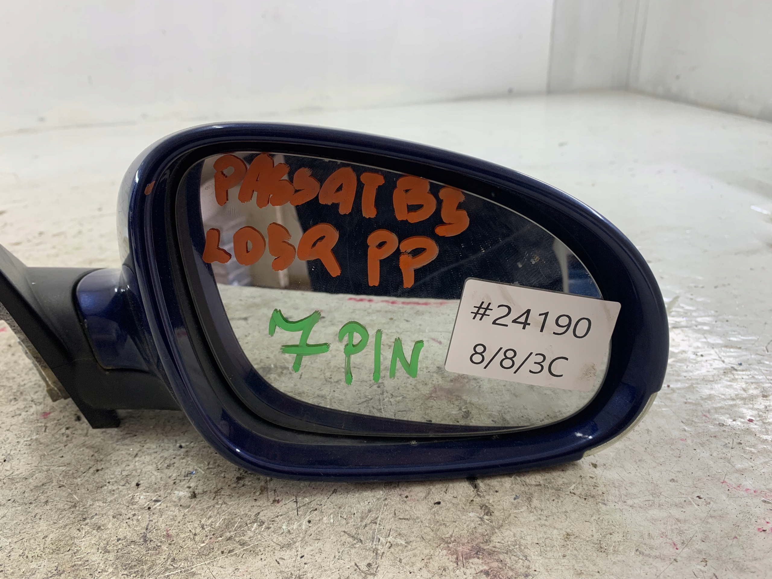 VW PASSAT B5 mirror right LD5Q 6 PIN