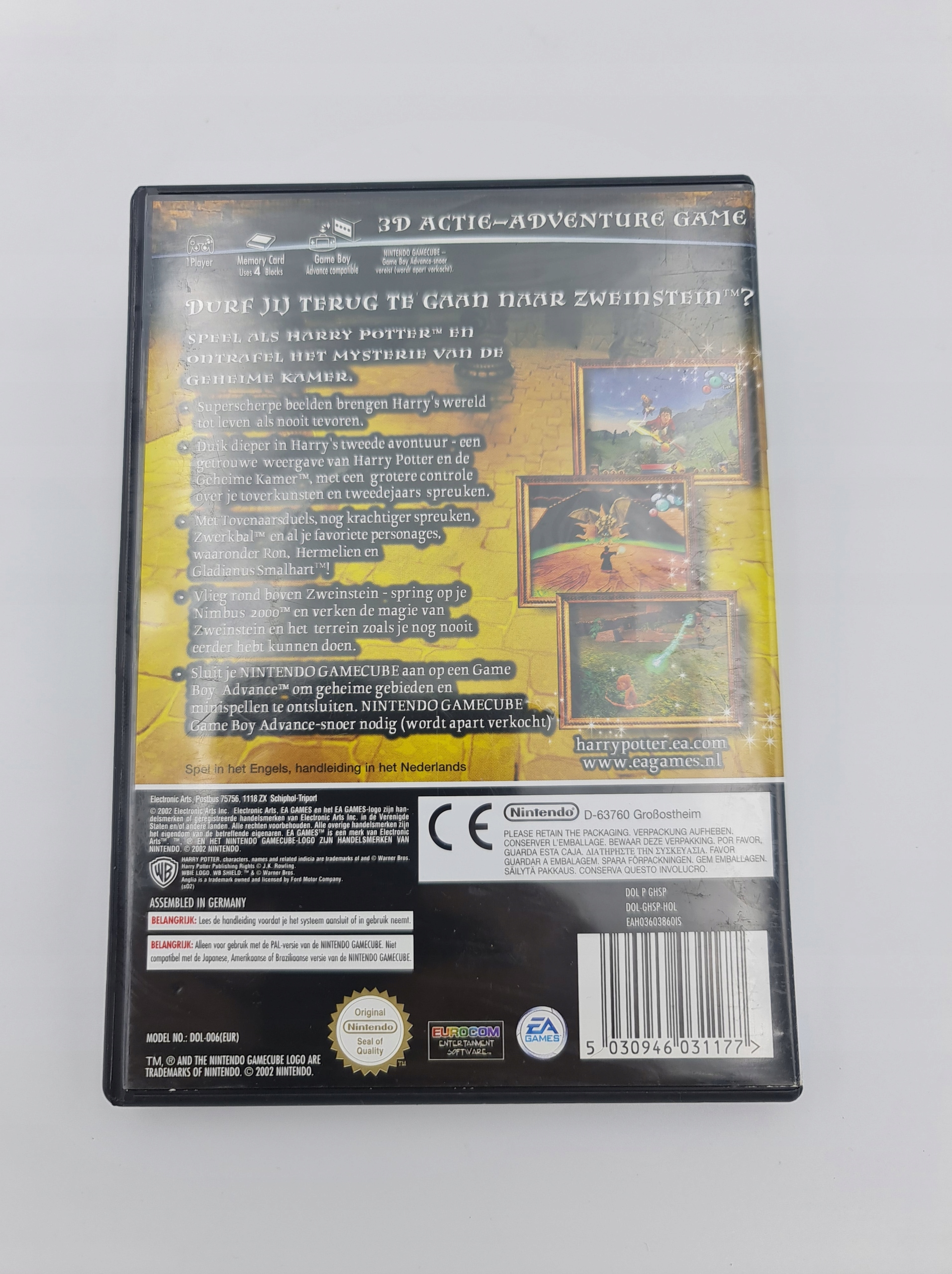 NINTENDO GAMECUBE HARRY POTTER I KOMNATA TAJEMNIC Producent Nintendo