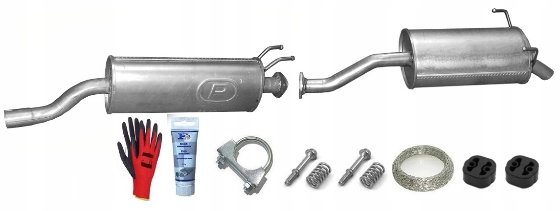 Honda CIVIC 1.4 1.6 (2001-2005) Hatchback 3dveřový Tlumič sada bonus