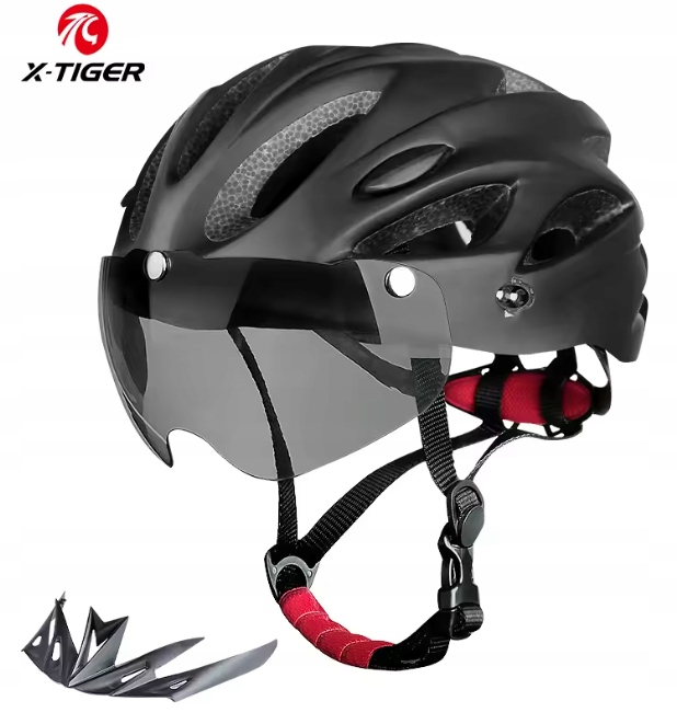 Cyklistická přilba X-Tiger vel. M/L 58-62 cm Mtb Zadní světlo