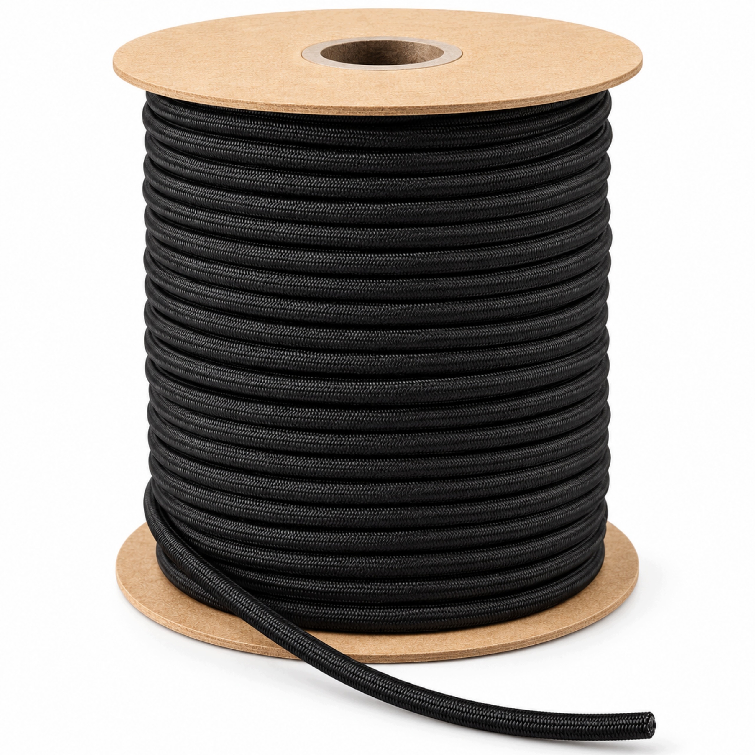 Gumové Elastické Lano 12 mm 60 m Silné Lanko Expandér Pro Plachty Bannerů
