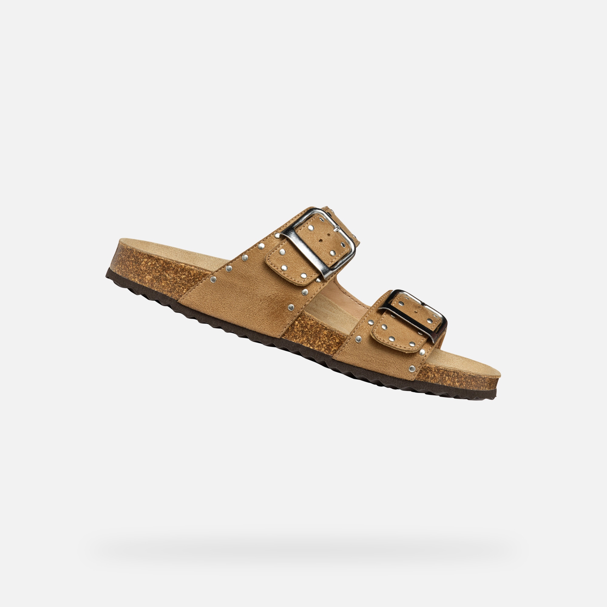 Krémové dámské pantofle Geox Brionia R