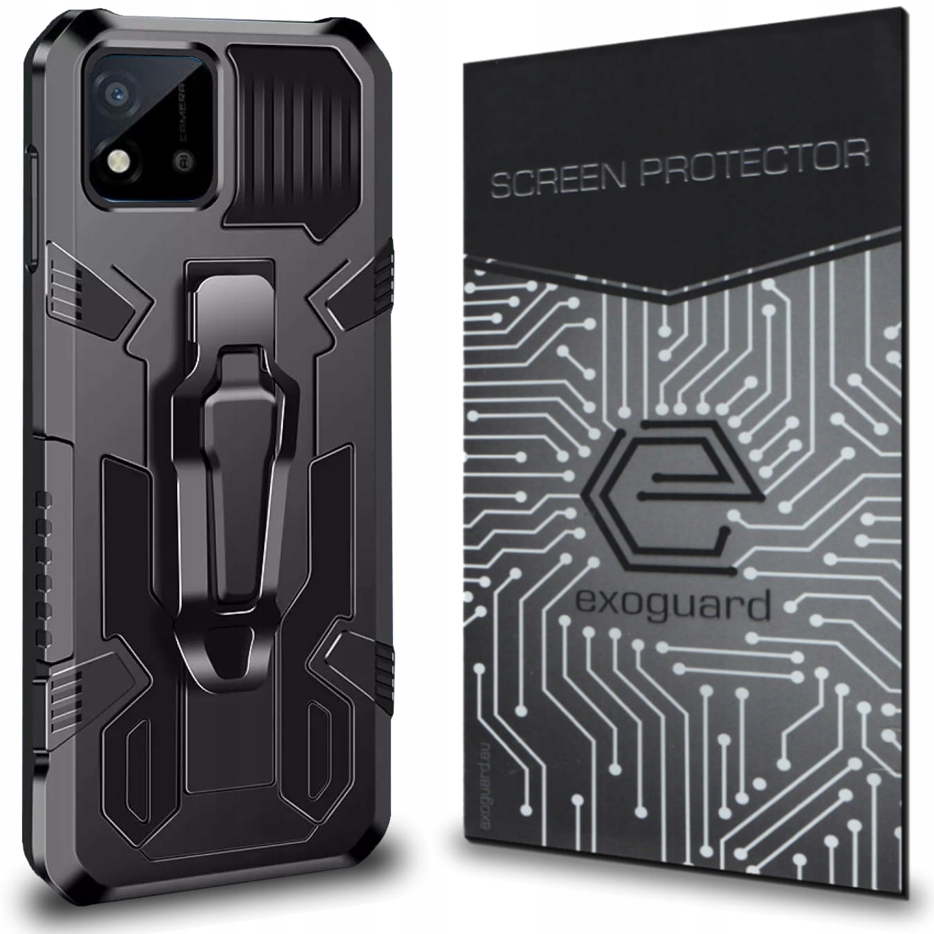 

Etui Pancerne Case+szkło do Realme C20 C11 2021