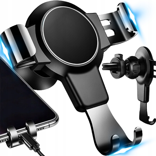 Uchwyt Na Telefon Do Samochodu Auta Grawitacyjny 360 W Kratkę Do Kratki Uni