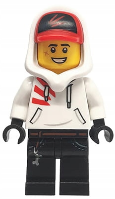 

Lego Hidden Side figurka Jack Davids w kapturze