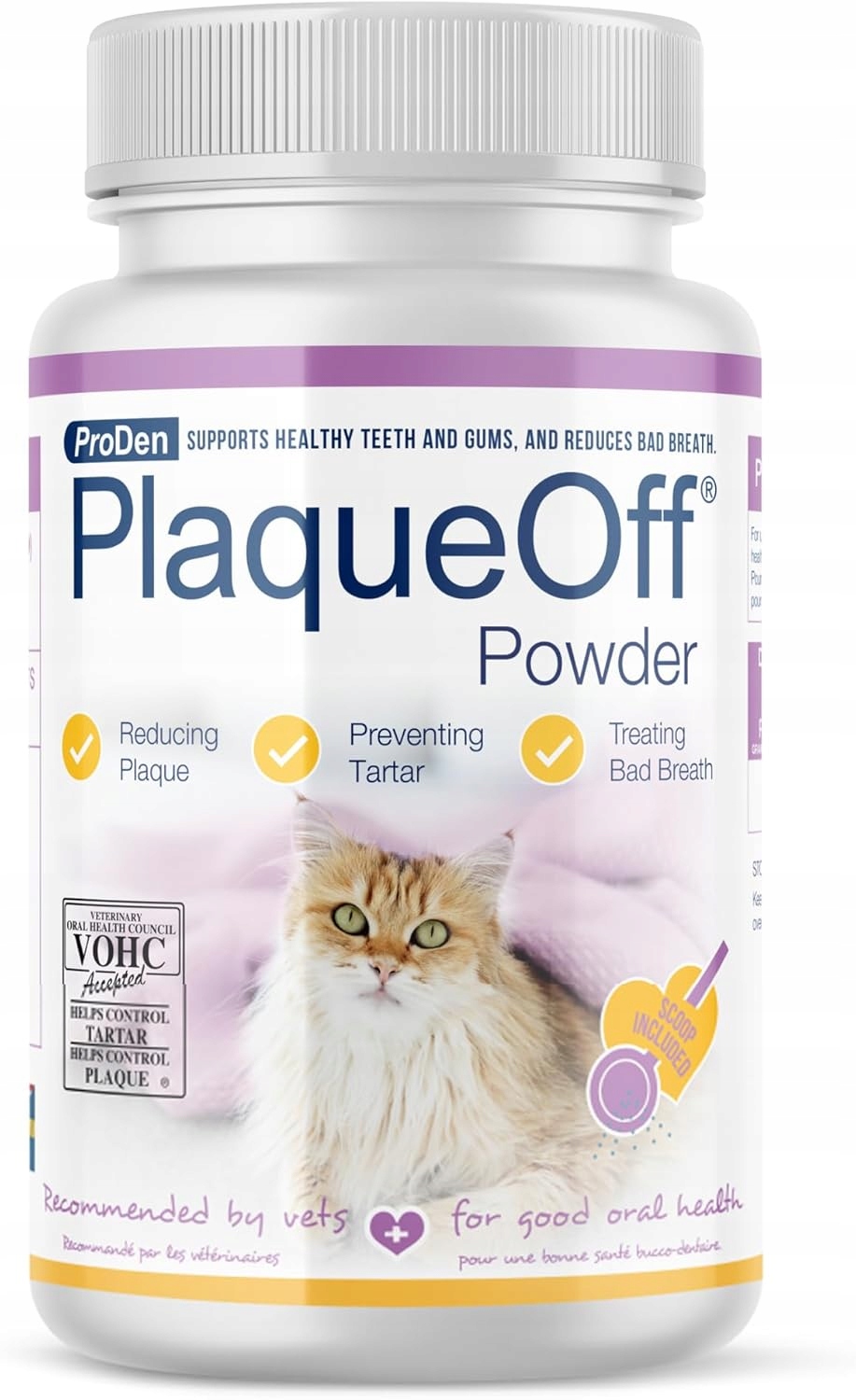 ProDen PlaqueOff Prášek Kočky 40 g Ústní hygiena Čerstvý dech