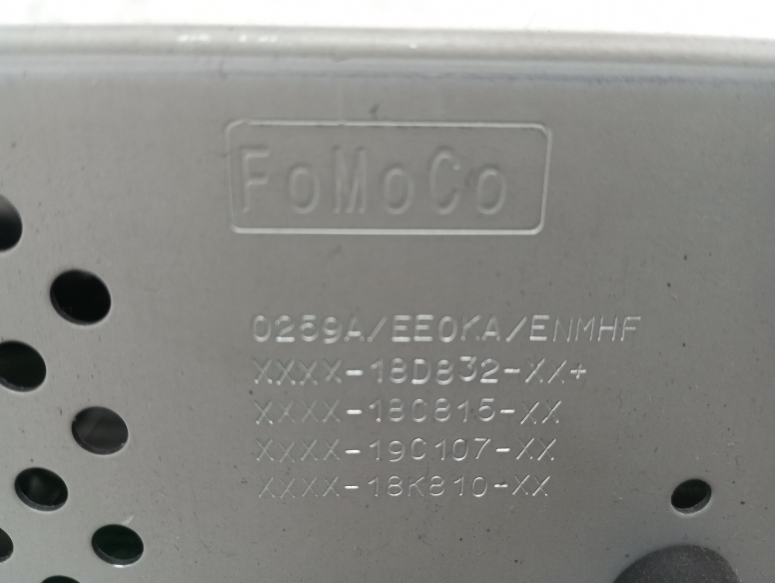 player navigation RADIO FORD FOCUS MK4 JX71-18K810-LU
