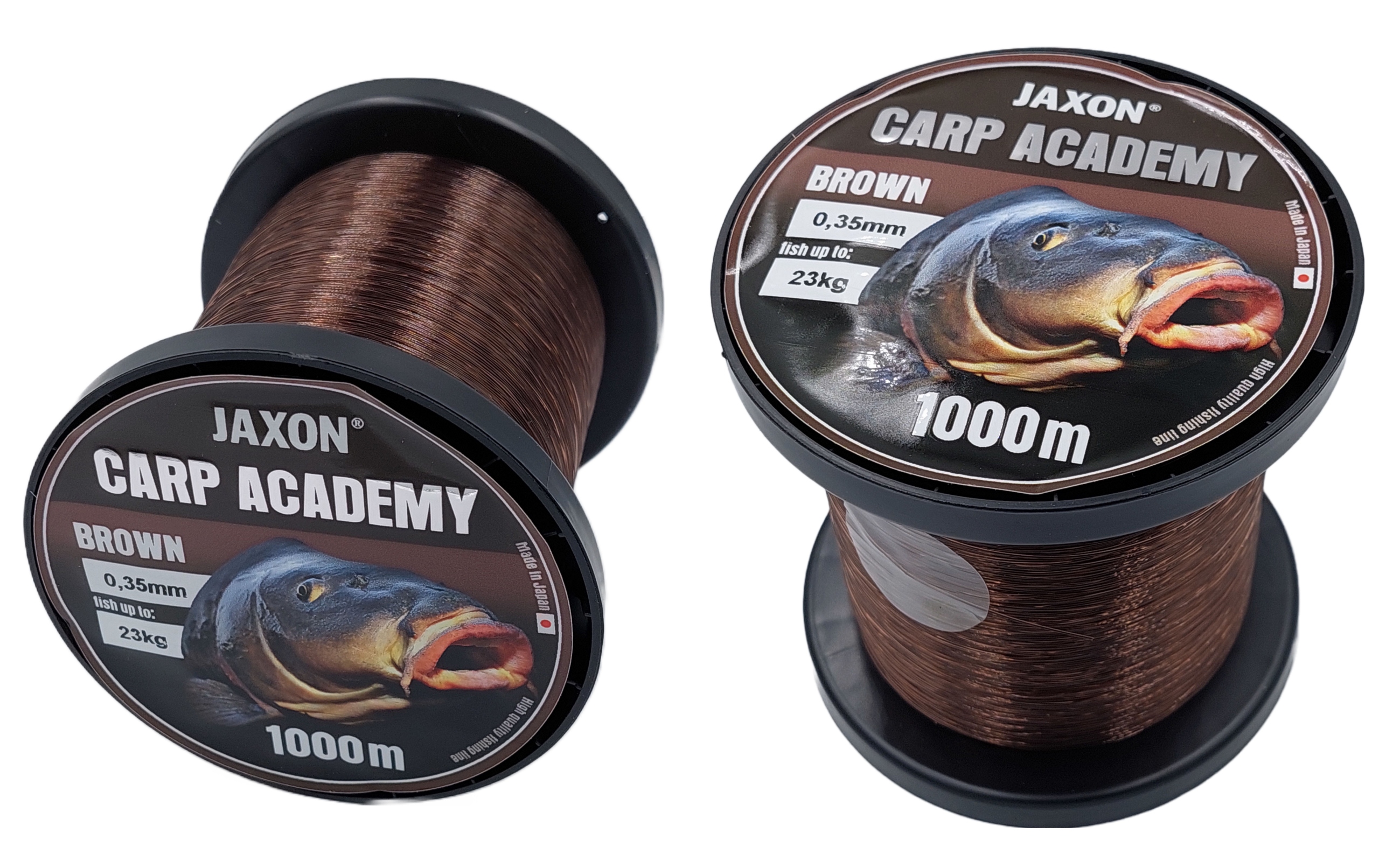 Żyłka Jaxon Carp Academy Brown 0,35mm 23kg 1000m