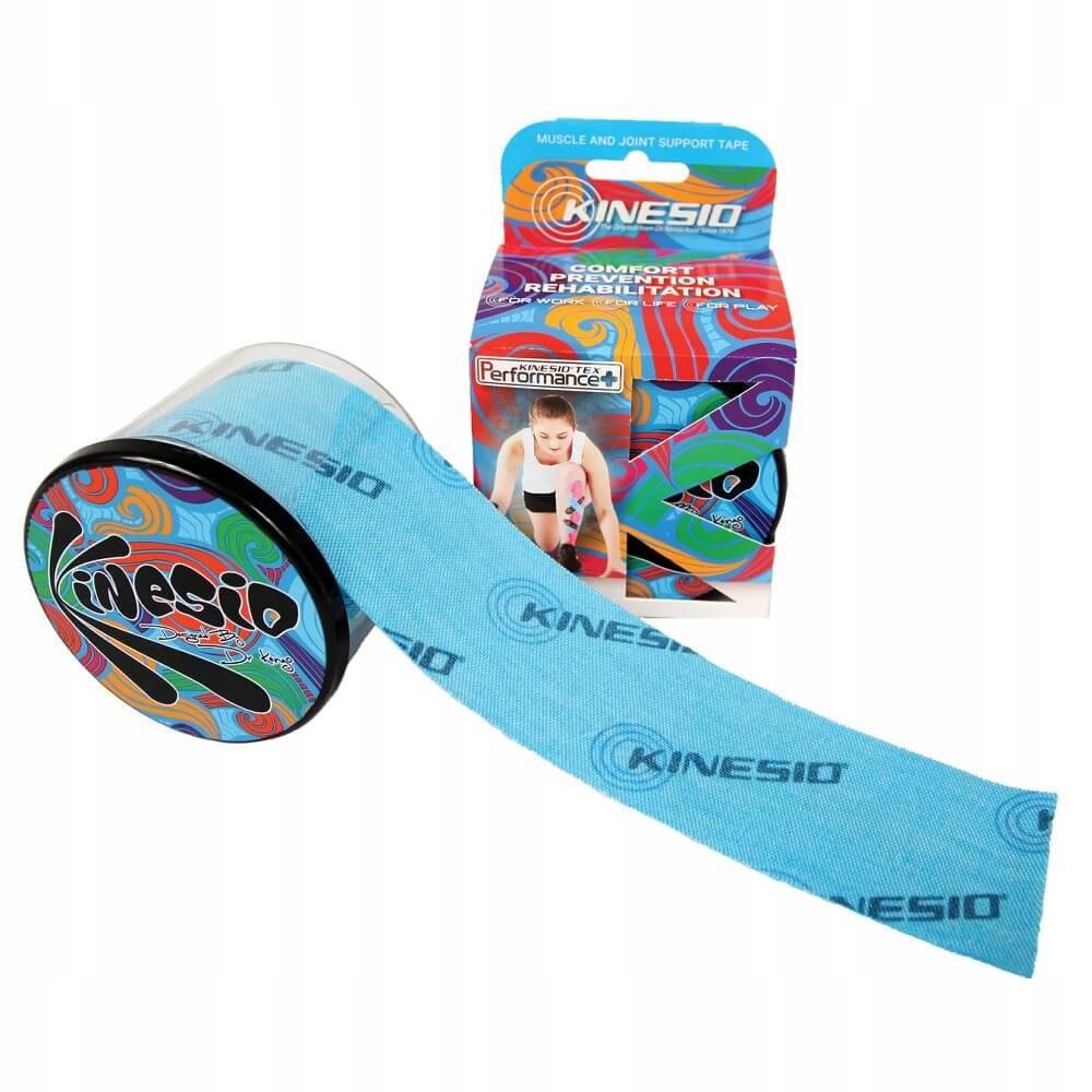 

Taśma Kinesio tejp Niebieski 5cmx5mTexPerformance+