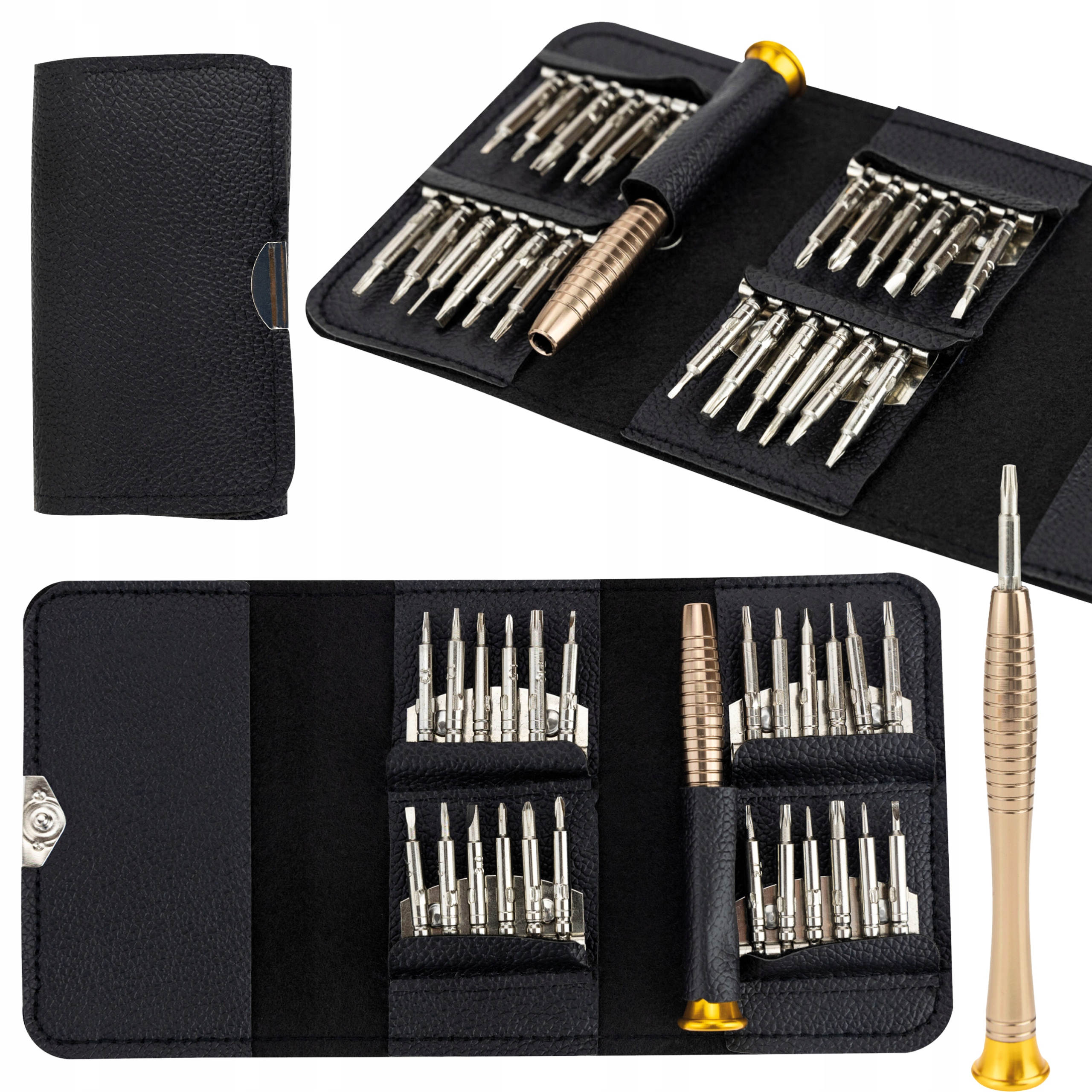 

Zestaw Śrubokrętów Wkrętaki Precyzyjne 25W1 Etui