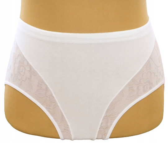 

Majtki HAN-G6064 bawełna Duże białe 8XL