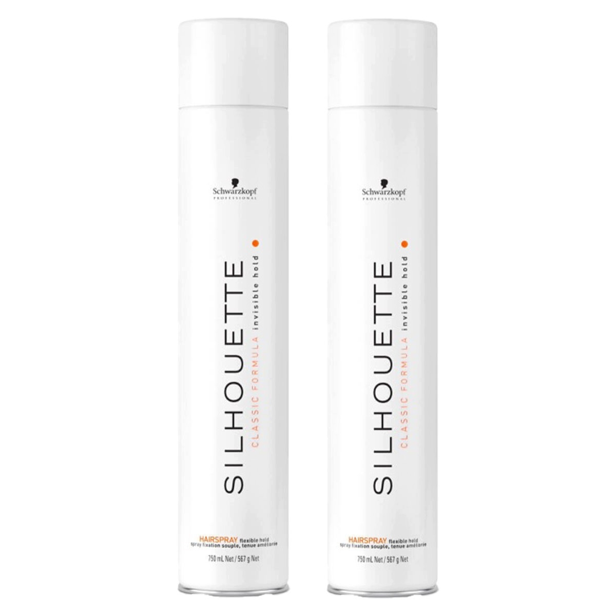 Schwarzkopf Silhouette Flexible Hold lak na vlasy Sada 2 x 750 ml