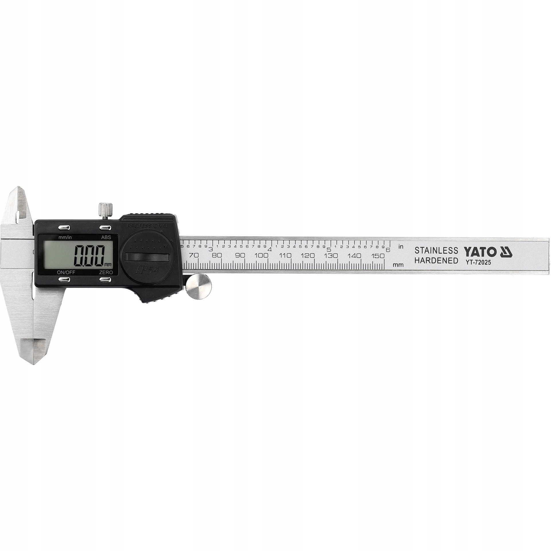 Elektronická Posuvná Měřítka 150 MM LCD IP54 Nerezová Ocel Přesná Yato