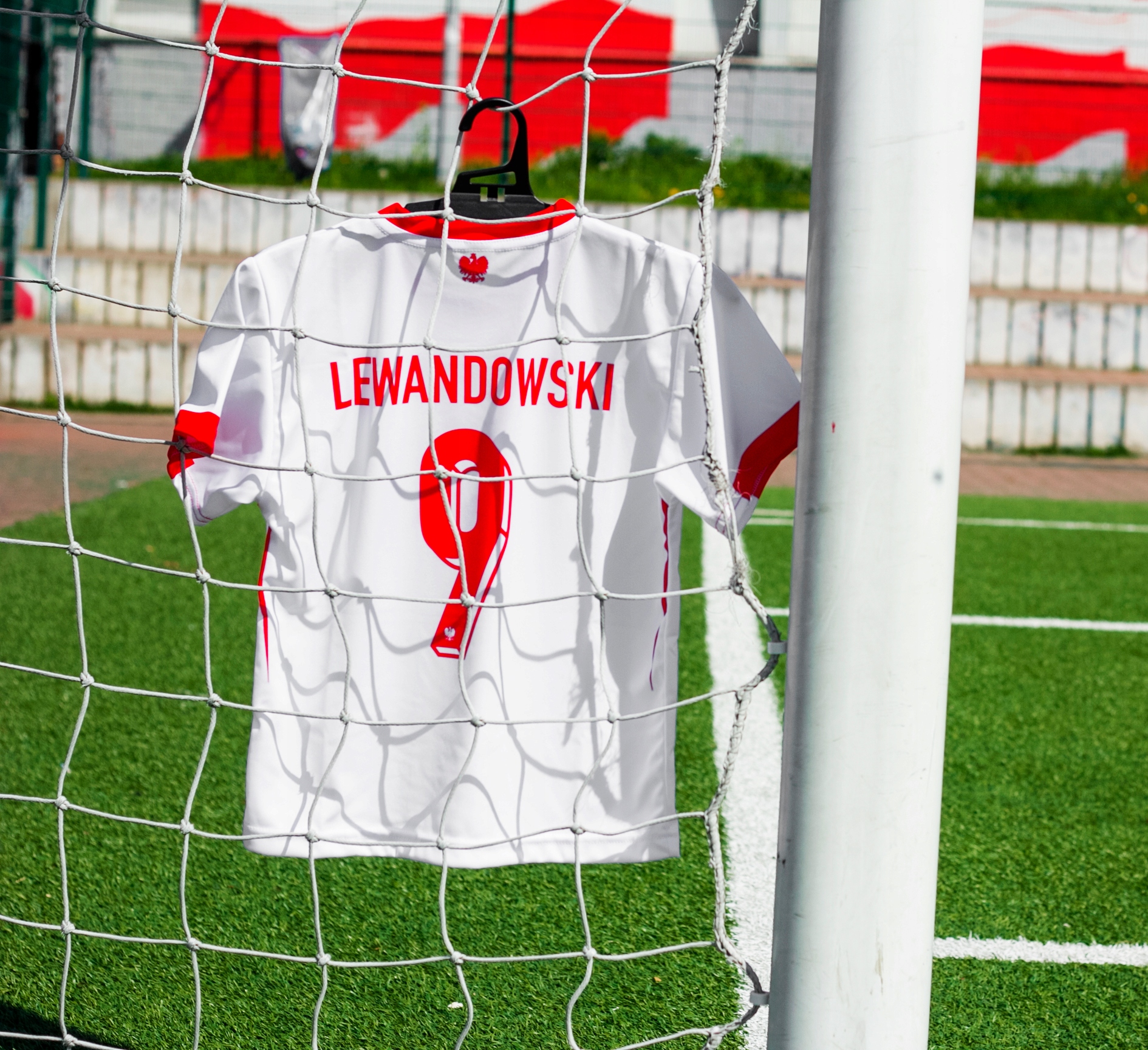 LEWANDOWSKI 9 POLSKA Koszulka Piłkarska sportowa 152 NOWOŚĆ Reprezentacja Rozmiar (new) 152 (147 - 152 cm)