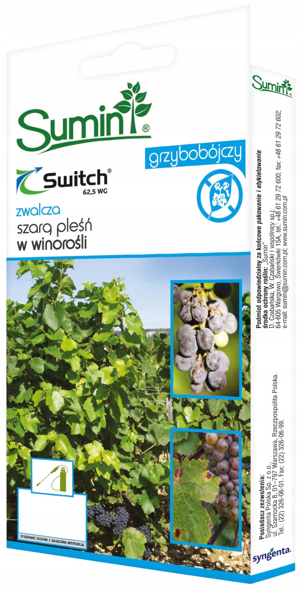 

Sumin Switch 62,5 Wg grzybobójczy winorośl 10 g