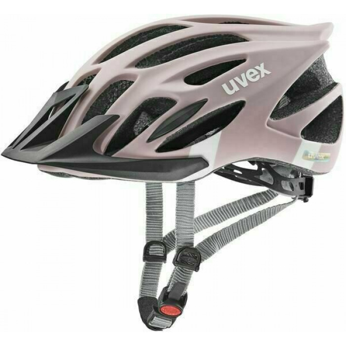 Kask rowerowy Uvex Flash Dust Rosé White Mat 53–56 cm – In-Mold