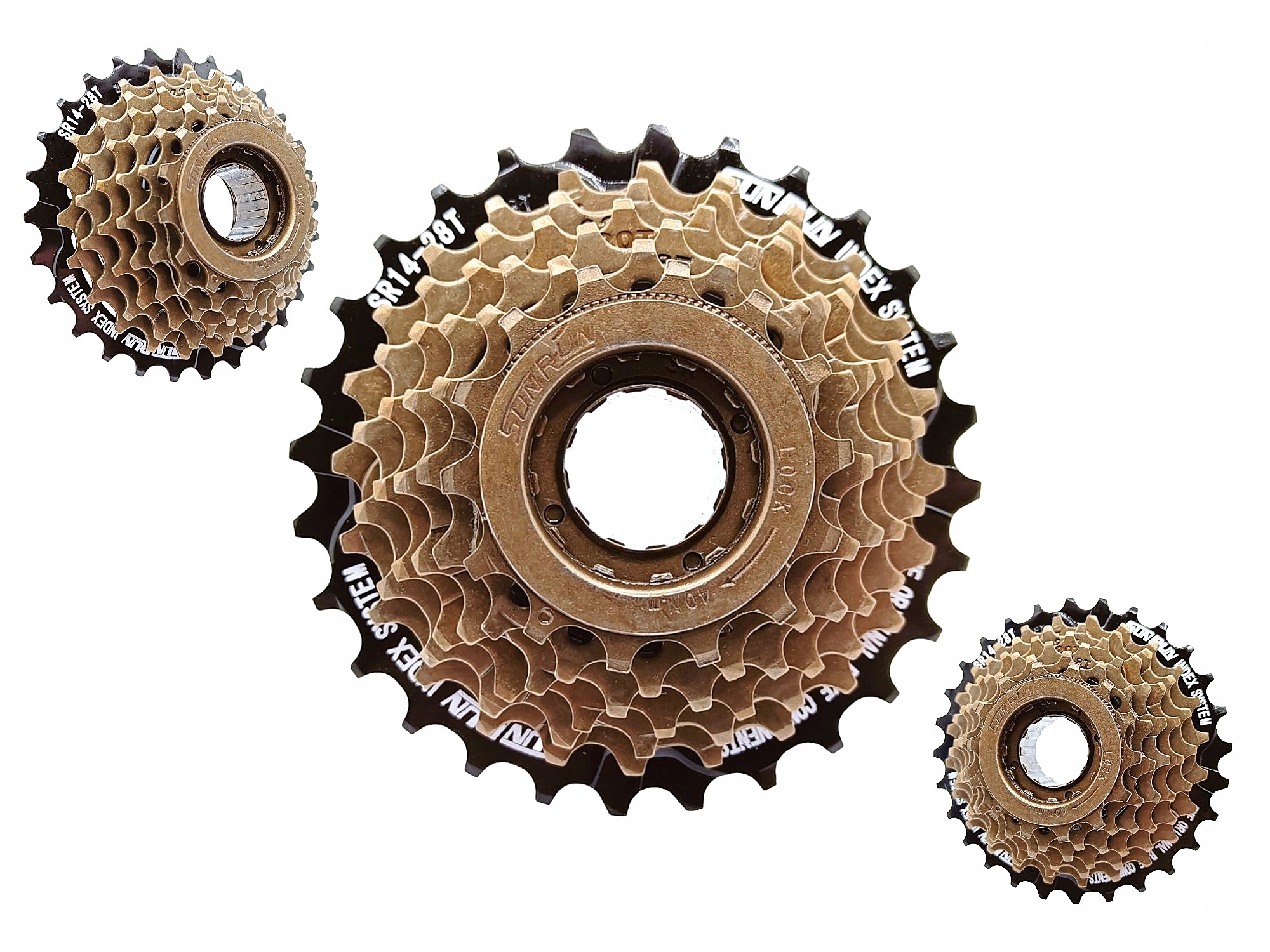 WOLNOBIEG ROWEROWY SUNRUN 7 RZĘDOWY 14-28T