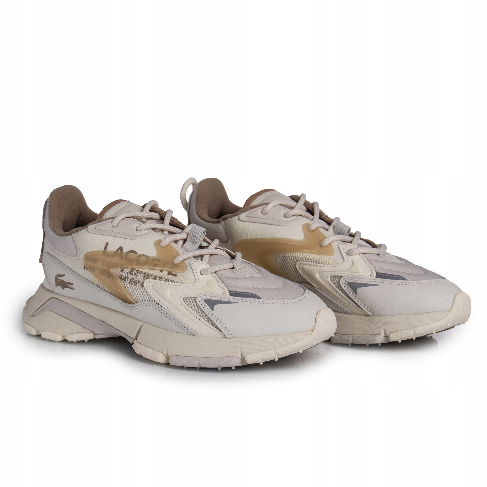 Dámské sportovní boty Lacoste Dámské sportovní boty Lacoste Ecru 36