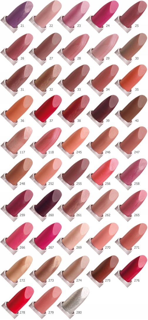 VIPERA Szminka CREAM COLOR 35 bezperłowa 4g Marka VIPERA