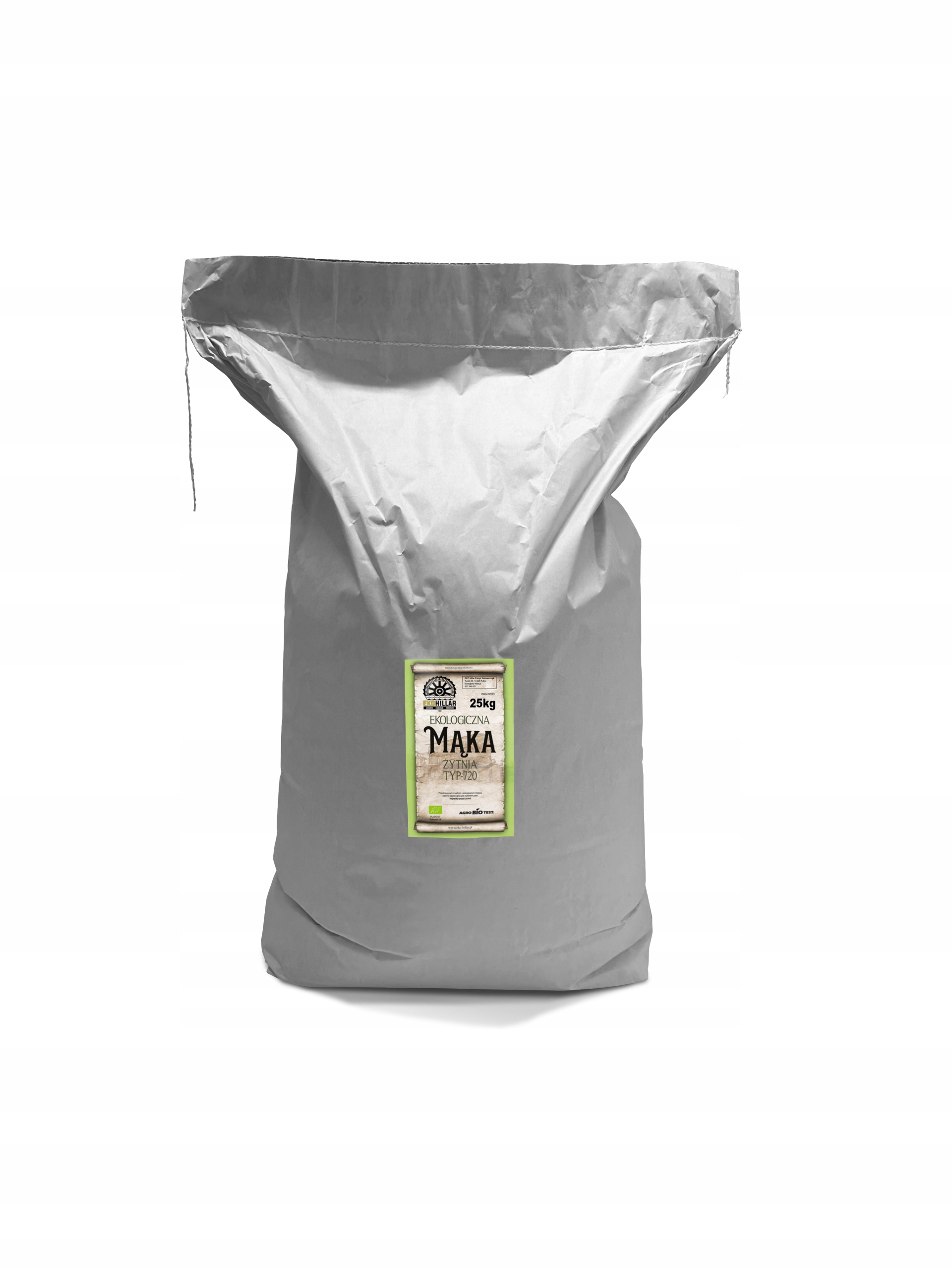 Eko Mąka Żytnia TYP720 25KG Prosto Z Młyna