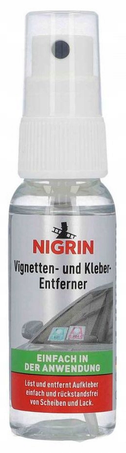 

Usuwacz naklejek rejestracyjnych i winiet 30 ml.