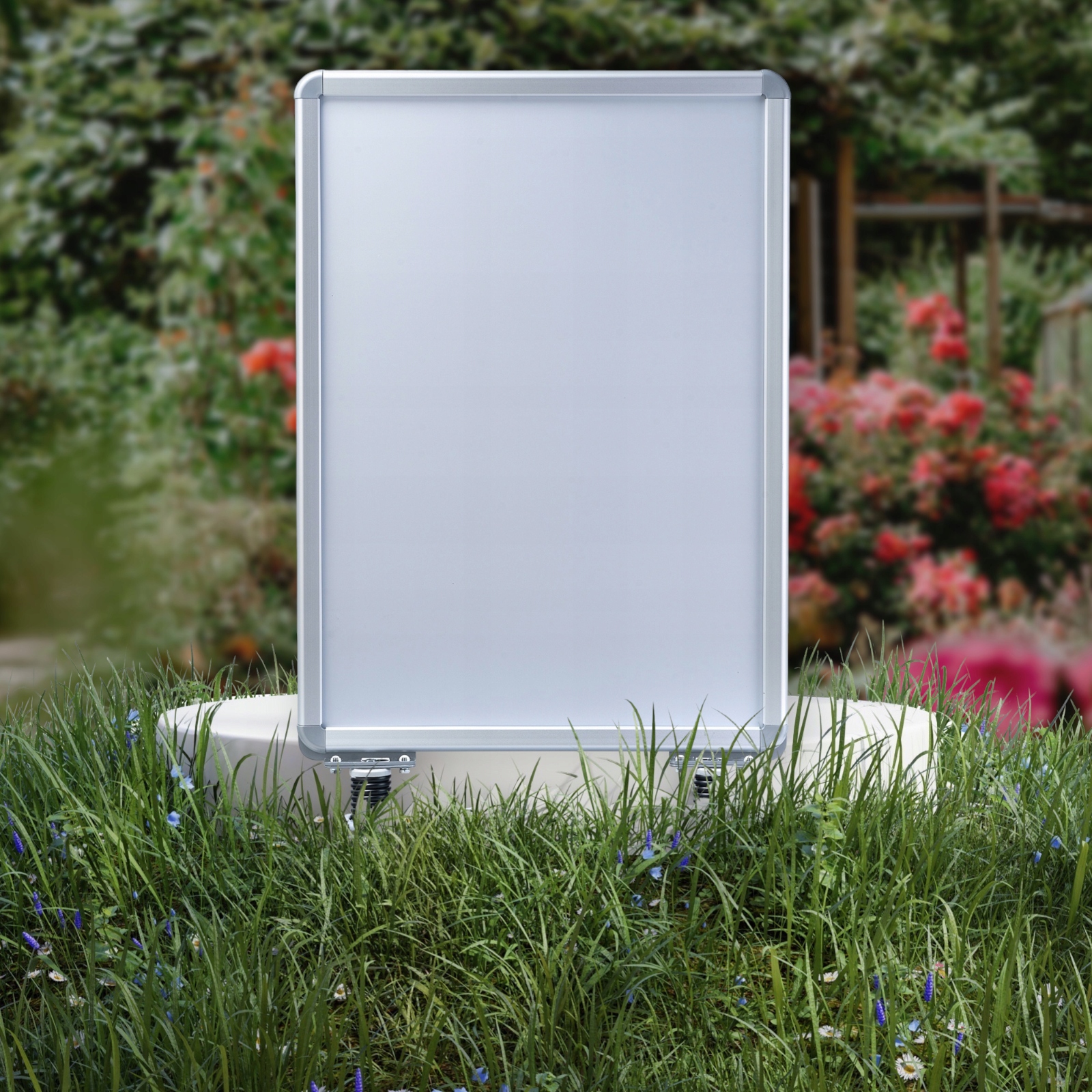 POTYKACZ WATERBASE STOJAK REKLAMOWY DWUSTRONNY ALUMINIOWY OWZ A1 Marka inny