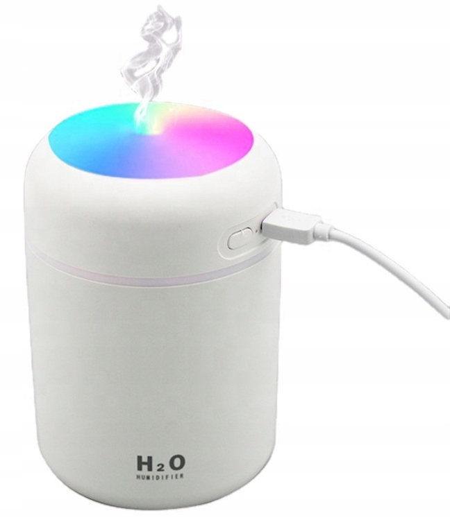 NAWILŻACZ POWIETRZA DYFUZOR ZAPACHOWY AROMATERAPIA Zasilanie USB