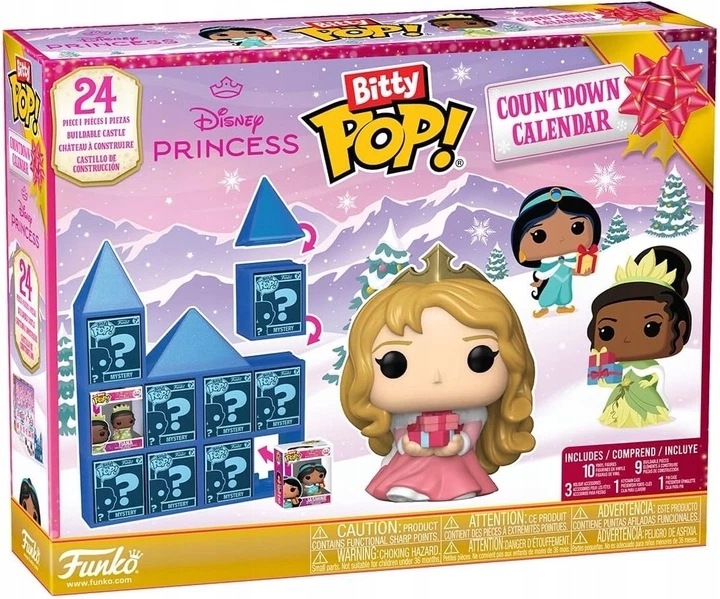 Funko Bitty Pop! Vánoční kalendář: Disney Princezny