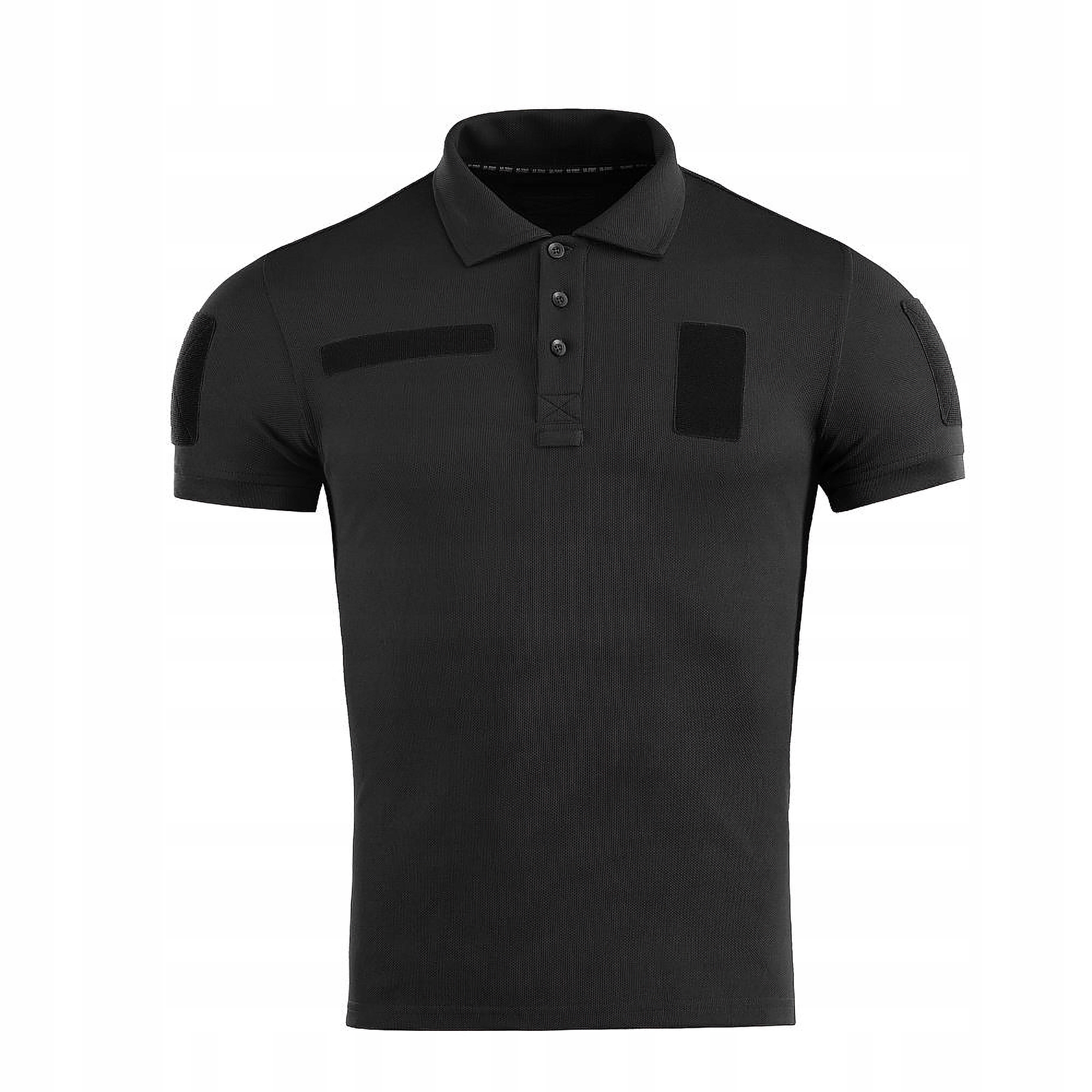 Koszulka t-shirt polo M-Tac 65/35 taktyczna czarna black M