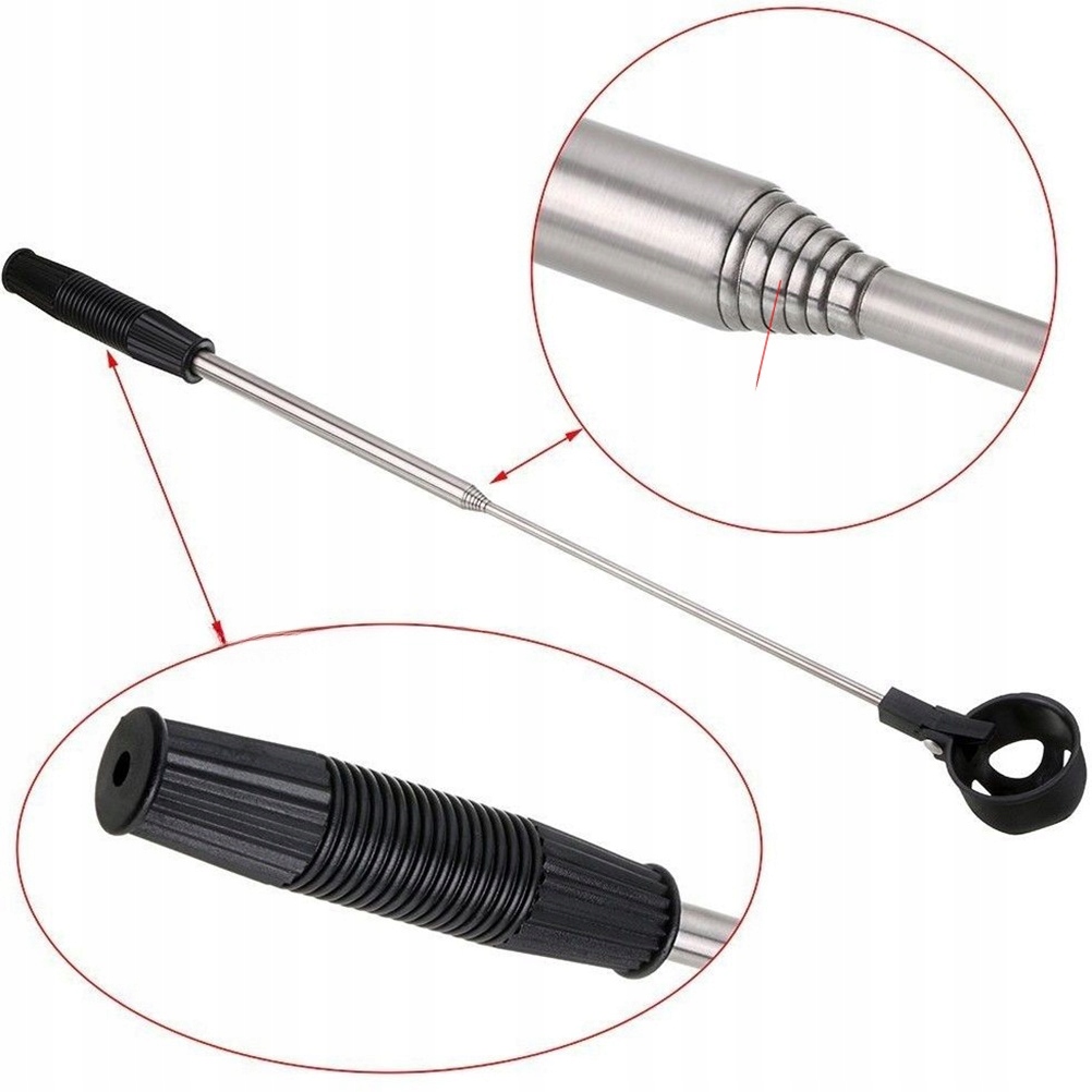 TELESKOPOWY CHWYTAK NARZĘDZIOWY ZBIERACZ PIŁEK Marka bez marki