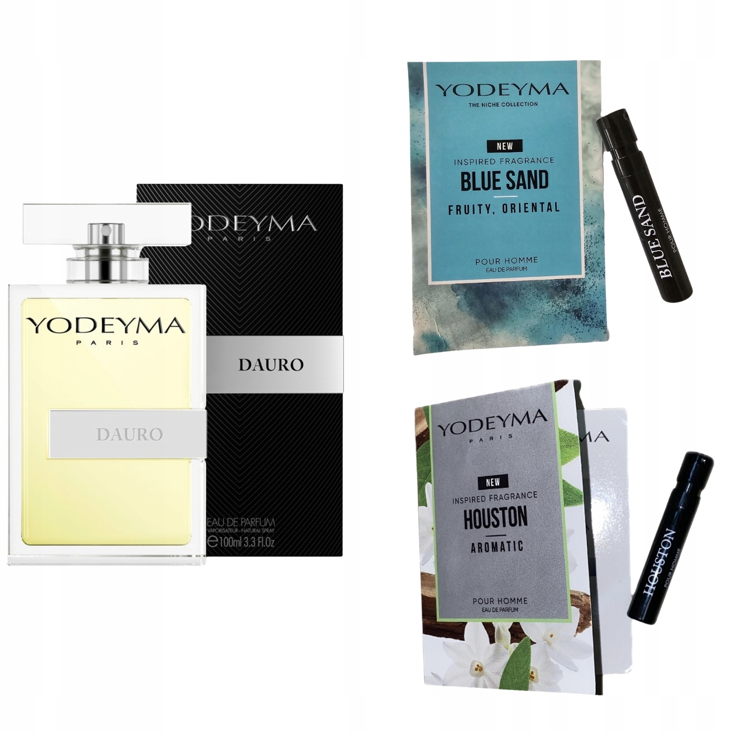 Yodeyma Dauro Parfémovaná voda pro muže 100 ml 2 vzorky