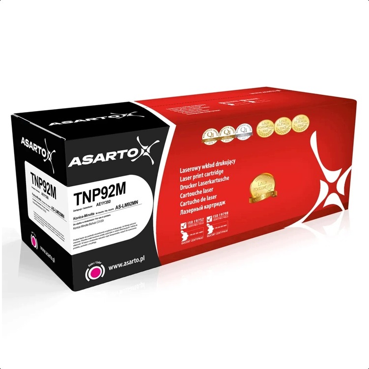 Toner Asarto do Konica-Minolta TNP92M AE1Y350 4000 str. magenta