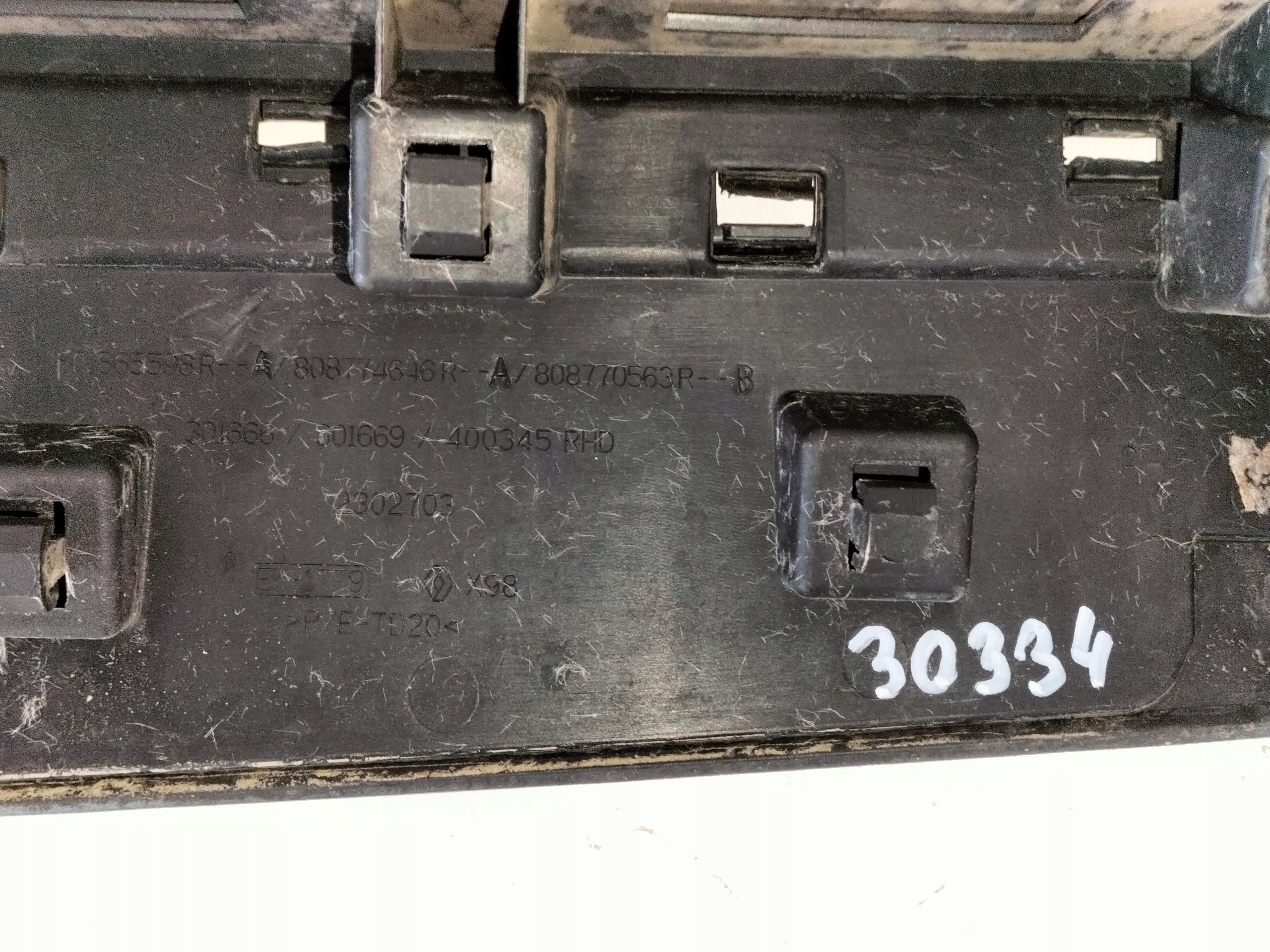moulding door front right RENAULT CLIO 4 IV 12