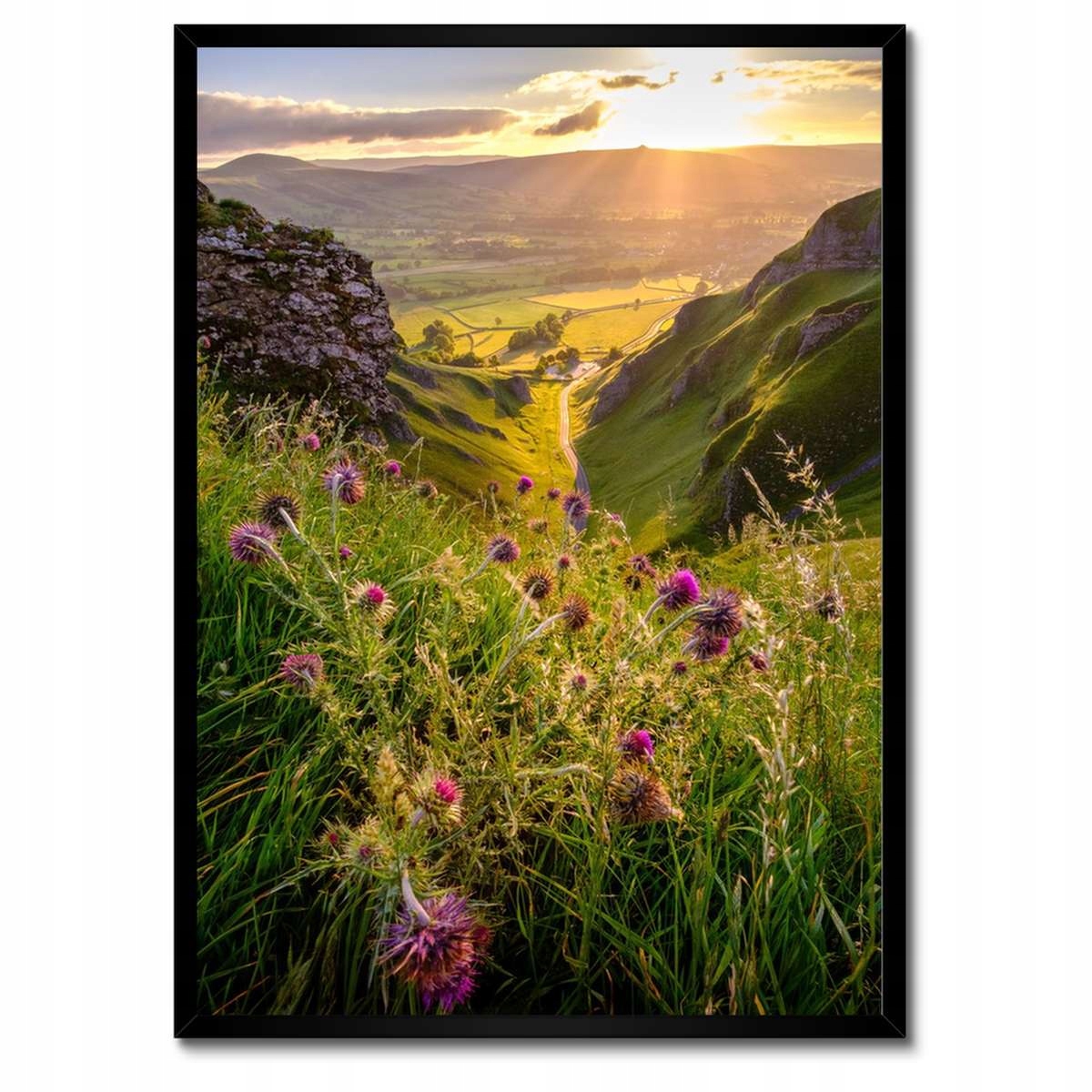 Plakáty v rámu 50x70 Nádherná krajina Pohled