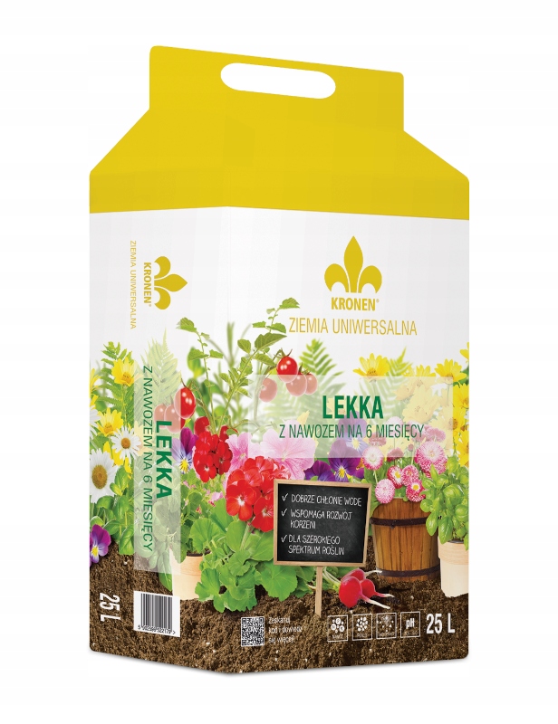 

Ziemia podłoże Lekkie 25L Kronen