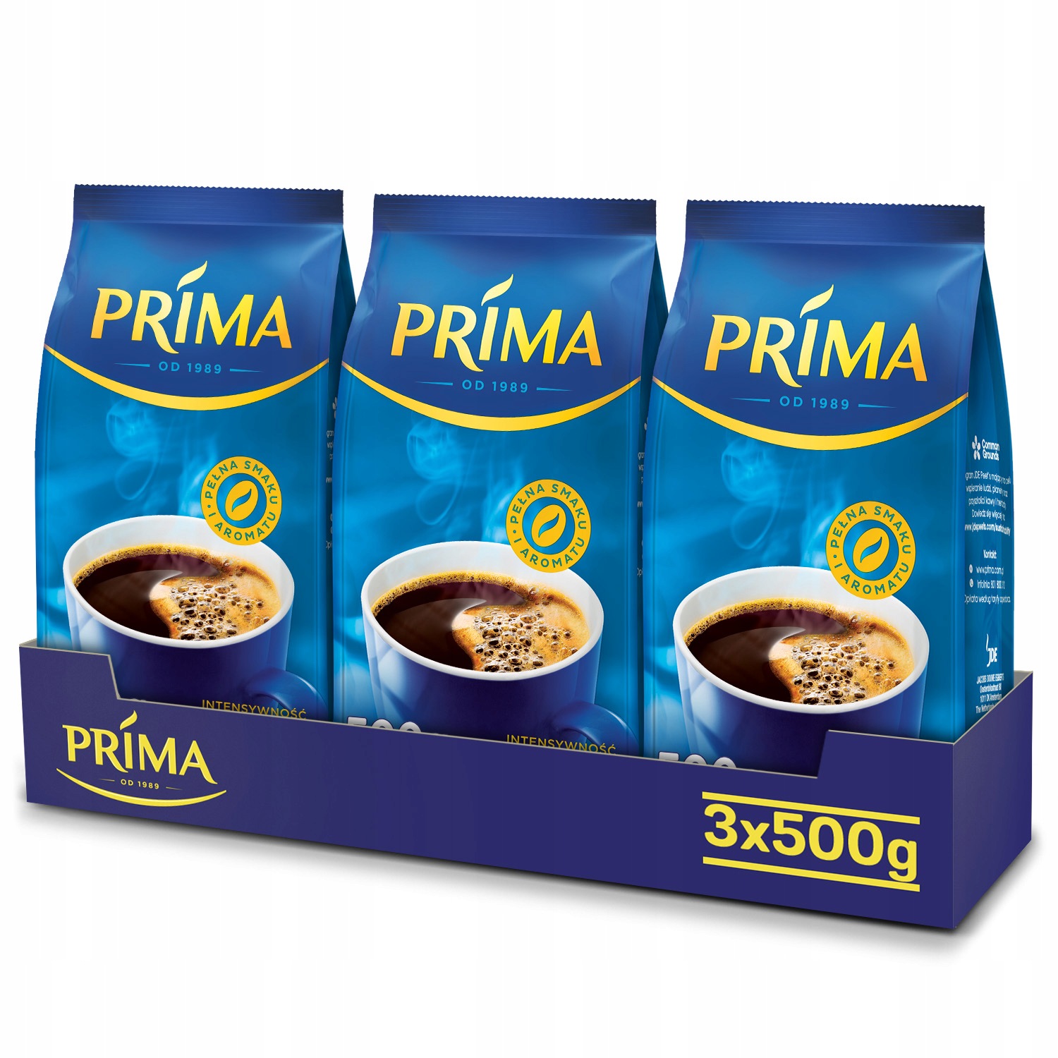 Kawa mielona Prima Finezja 3x 500g