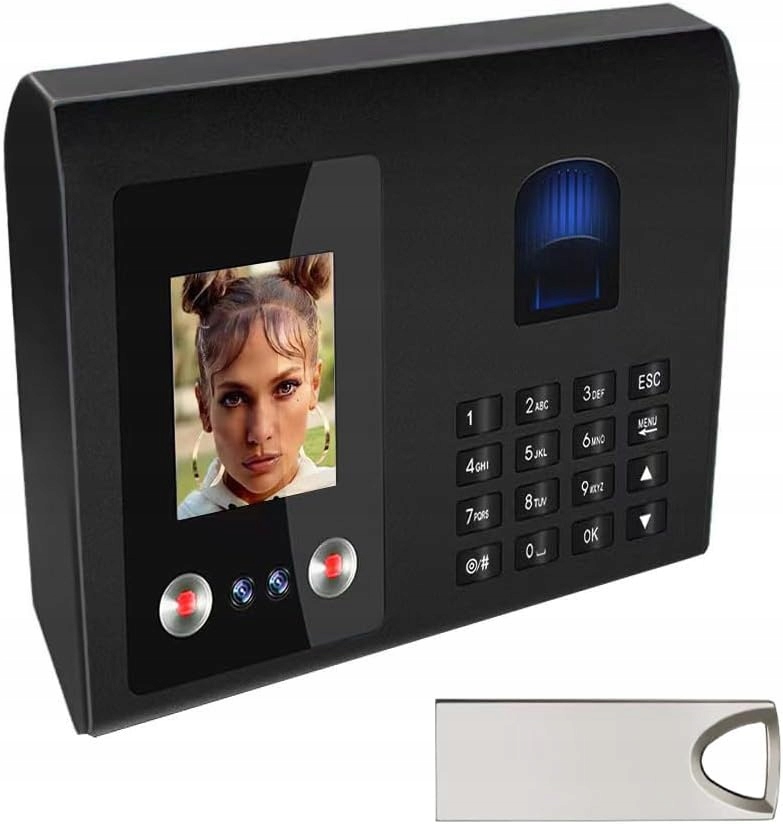 Biometrický domofon Mikoniya FA01 H s odtlačkom prsta, 500 tvárí