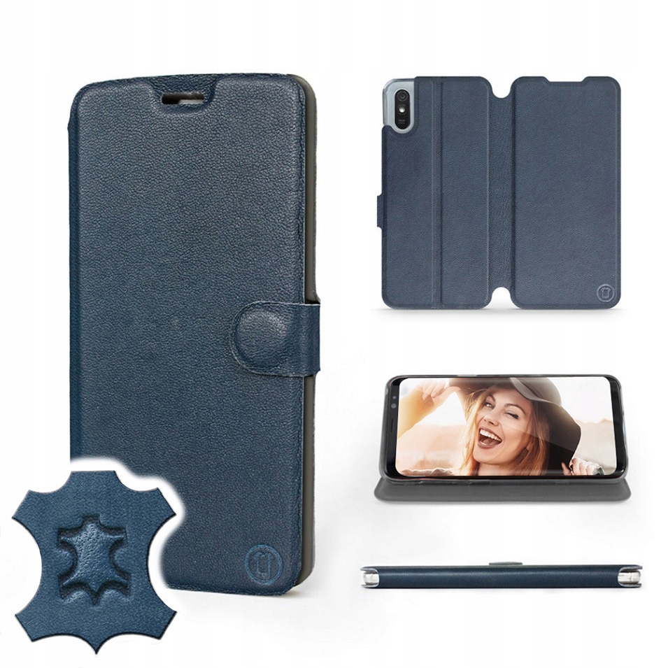 

Etui Mobiwear do Xiaomi Redmi 9AT - Blue Leather