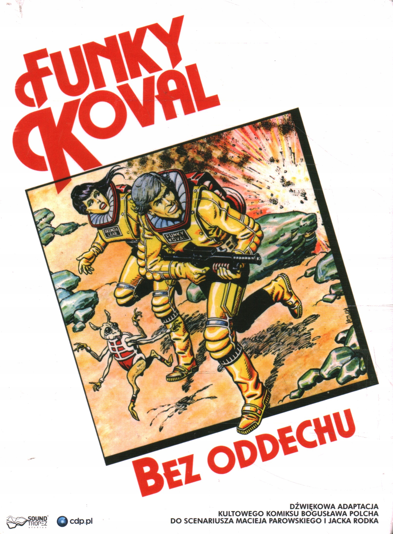 FUNKY KOVAL - BEZ ODDECHU - M. PAROWSKI, J. RODKA - AUDIOBOOK - CD