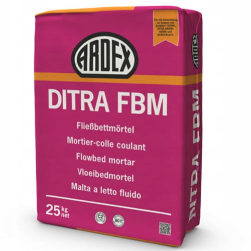 Tekutá malta pro pokládku dlaždic všeho druhu 25 kg Ardex Ditra Fbm