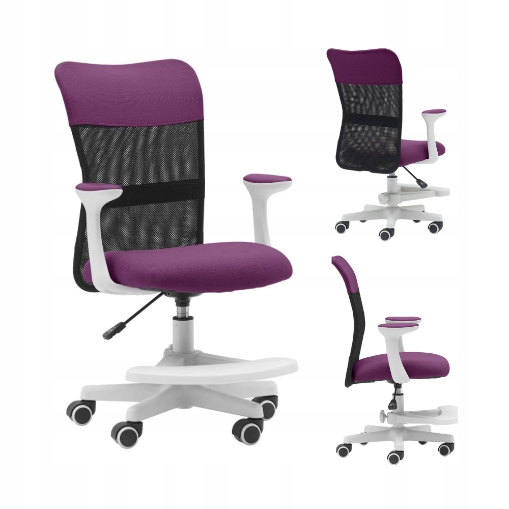 Detská stolička Neoseat Monkey White fialová