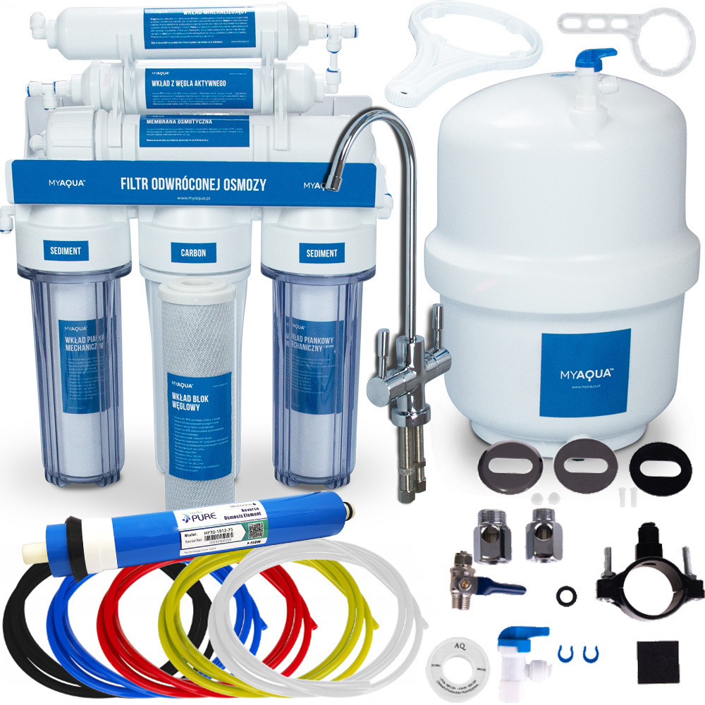 Filtr na vodu reverzní osmóza mineralizátor