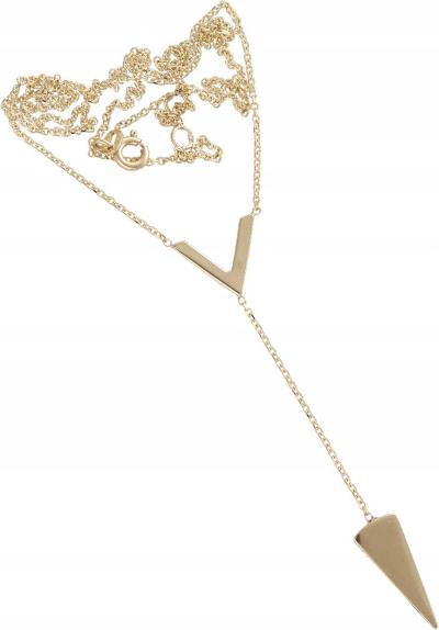 Zlatý náhrdelník 585 kravata trojúhelník 3,09g dámský módní vzor 14k dárek